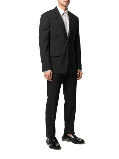 Shop Maison Margiela Men's Black Wool Suit