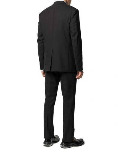 Shop Maison Margiela Men's Black Wool Suit