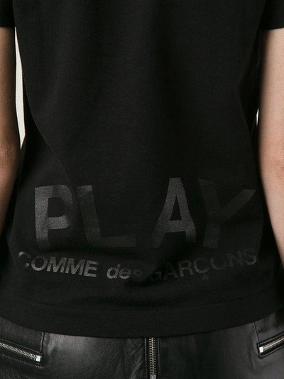 Shop Comme Des Garçons Play Printed Heart T-shirt