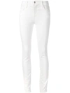 J Brand 2311 Maria High Waist Super Skinny Jeans In White