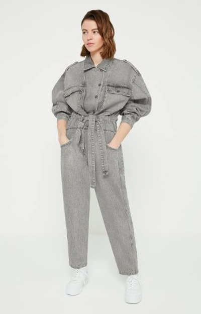 American Vintage Tizanie Jumpsuit In Grey | ModeSens