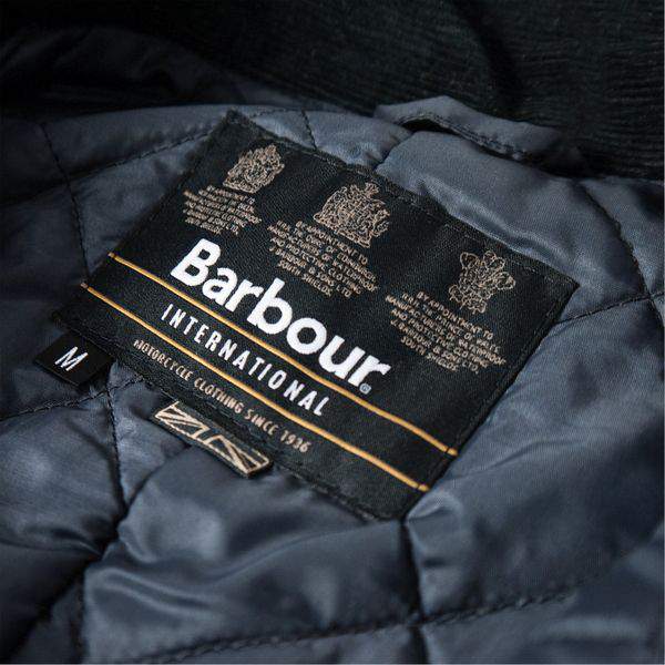 Barbour International Duke Wax Jacket - Navy In Black | ModeSens