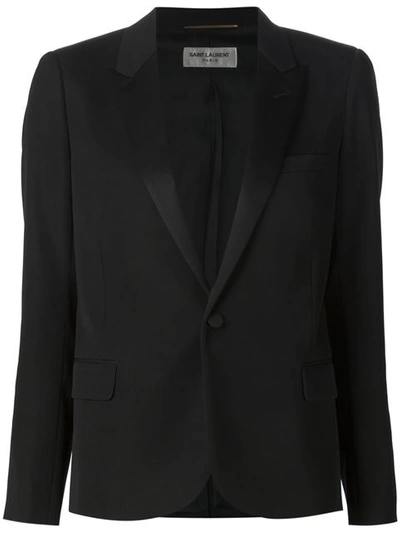 Shop Saint Laurent 'iconic' Smoking Jacket