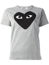 COMME DES GARÇONS PLAY heart print T-shirt,HANDWASH