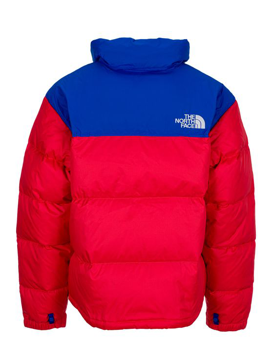 The North Face Nuptse 1996 Packable Quilted Down Jacket In Horizon Red/  Blue | ModeSens