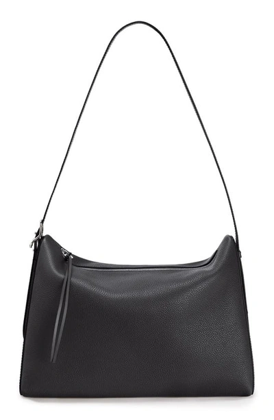 Shop Loewe Large Berlingo Leather Crossbody Bag In Black 1100