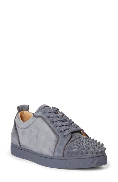 Shop Christian Louboutin Louis Junior Spikes Sneaker In Ombre/ Ombre Mat