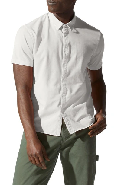 Shop Good Man Brand On Point Flex Pro Lite Slim Fit Button-up Shirt In Silver