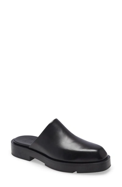 Shop Givenchy 4g Square Toe Mule In Black