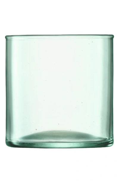 Shop Lsa Canopy Set Of 4 Recycled Glass Tumblers In Clear