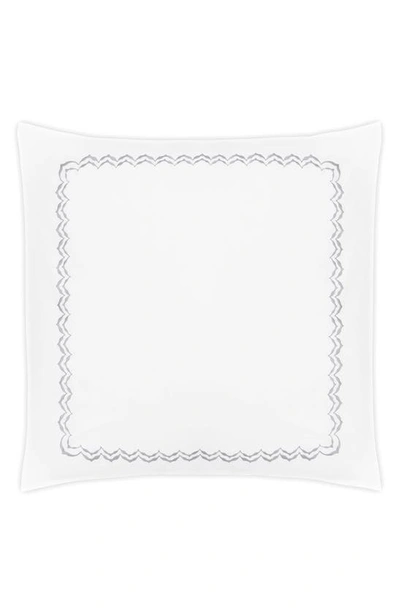 Matouk Atlas Euro Sham In Nickel
