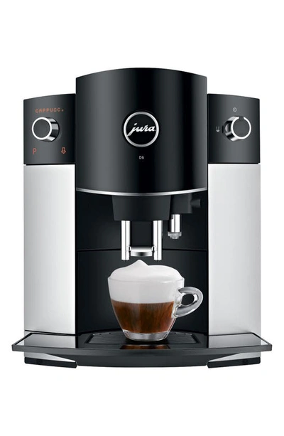 Shop Jura D6 Automatic Coffee Machine In Platinum