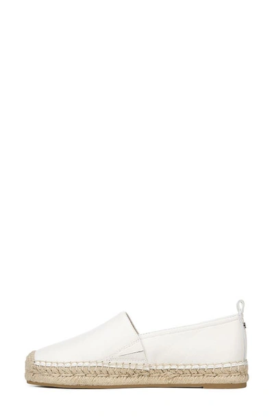 Shop Sam Edelman Khloe Espadrille Flat In Bright White