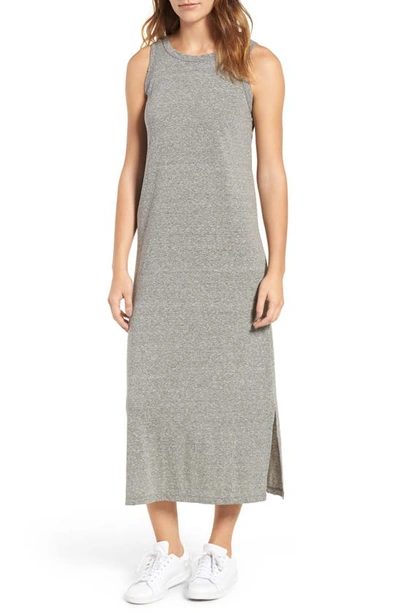 Shop Current Elliott The Perfect Muscle Tee Dress In Heather Grey