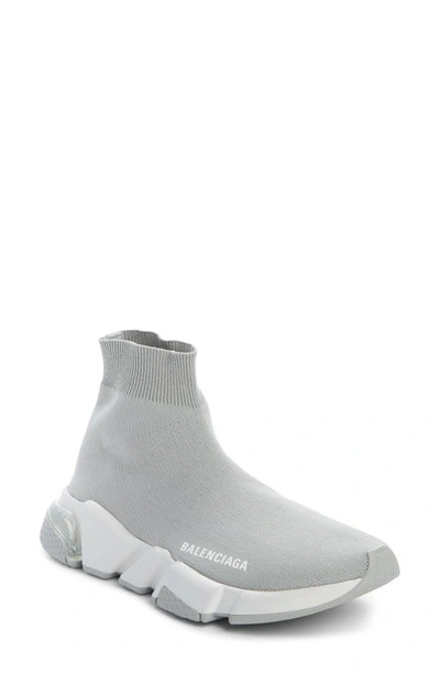 Shop Balenciaga Speed Lt Sneaker In Grey