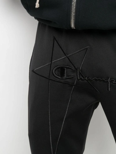 RICK OWENS X CHAMPIONS RICK OWENS X CHAMPIONS TROUSERS BLACK 