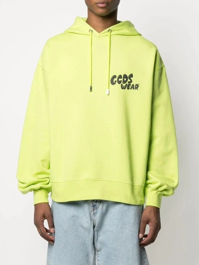 Shop Gcds Sweatshirts In Lime
