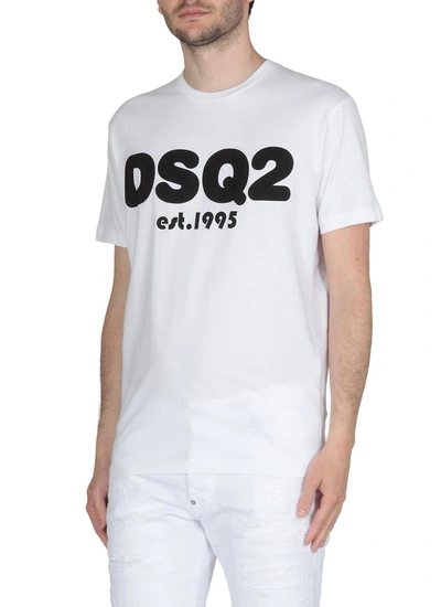 Shop Dsquared2 T-shirts And Polos White