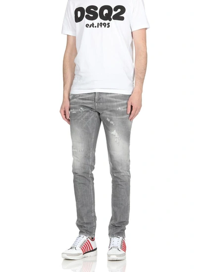 Shop Dsquared2 Jeans Grey