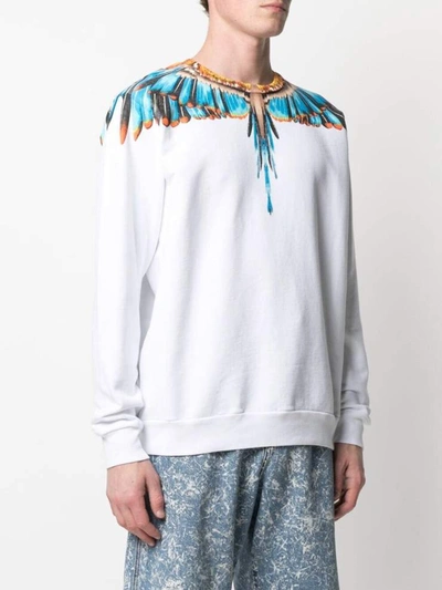 Shop Marcelo Burlon County Of Milan Marcelo Burlon Sweaters White