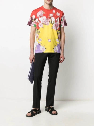 Shop Valentino T-shirts And Polos Yellow