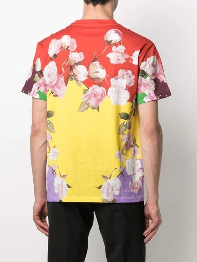 Shop Valentino T-shirts And Polos Yellow