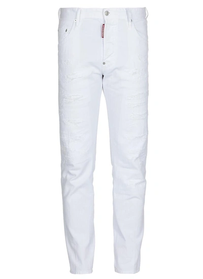 Shop Dsquared2 Jeans White