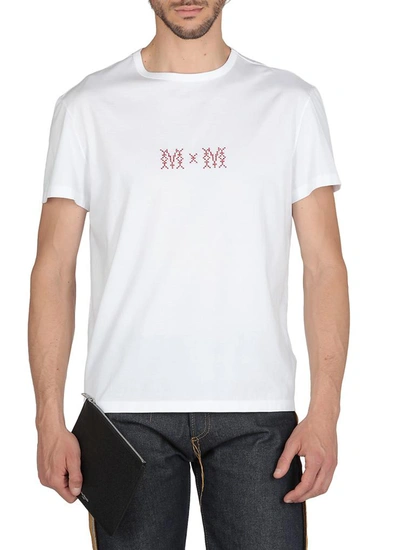 Shop Maison Margiela T-shirts And Polos White