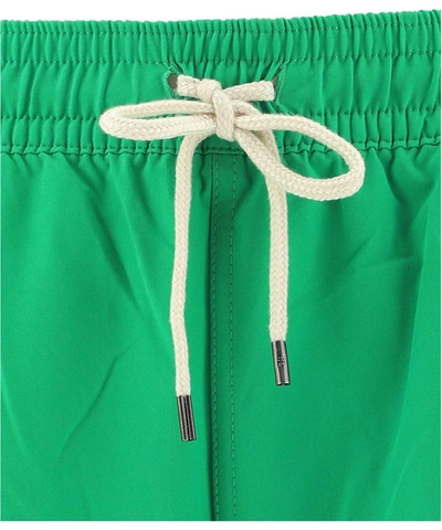 Shop Polo Ralph Lauren "traveler" Swimsuit In Green