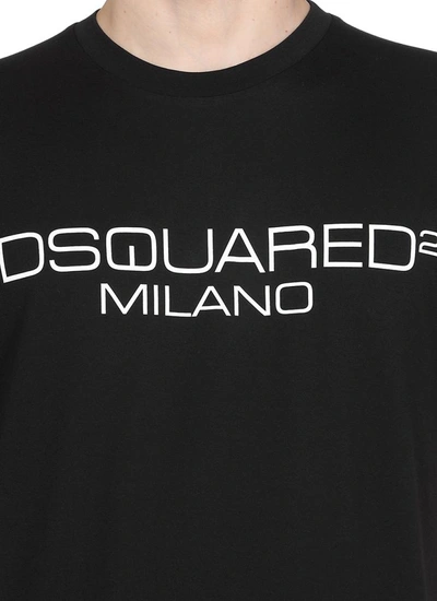 Shop Dsquared2 T-shirts And Polos Black