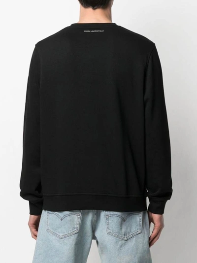 Shop Karl Lagerfeld Sweaters Black