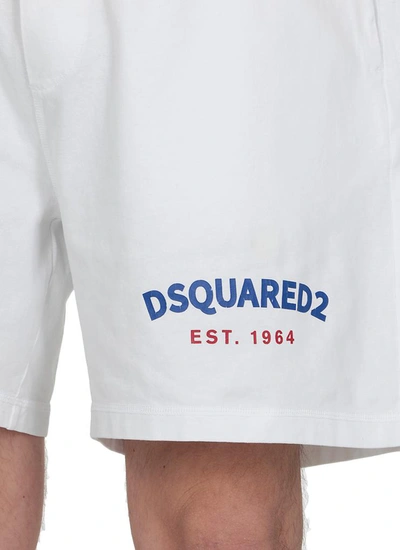 Shop Dsquared2 Shorts White