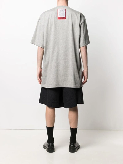 Shop Vetements T-shirts And Polos Grey