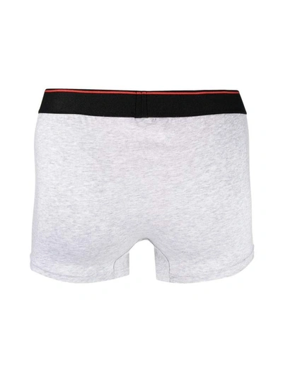 Shop Dsquared2 Logo Waistband Boxers In Nero Bianco