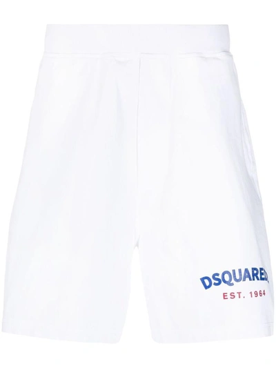 Shop Dsquared2 Shorts White