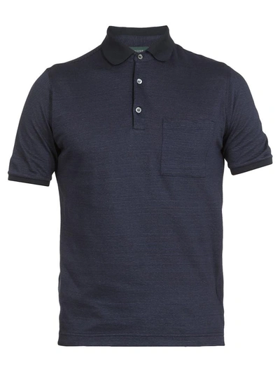 Shop Zanone T-shirts And Polos In Blue