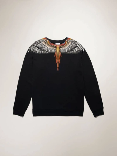 Shop Marcelo Burlon County Of Milan Marcelo Burlon Sweaters Black