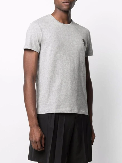 Shop Alexander Mcqueen T-shirts And Polos Grey