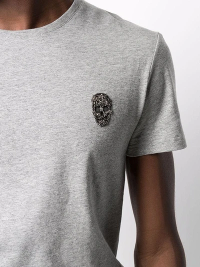 Shop Alexander Mcqueen T-shirts And Polos Grey