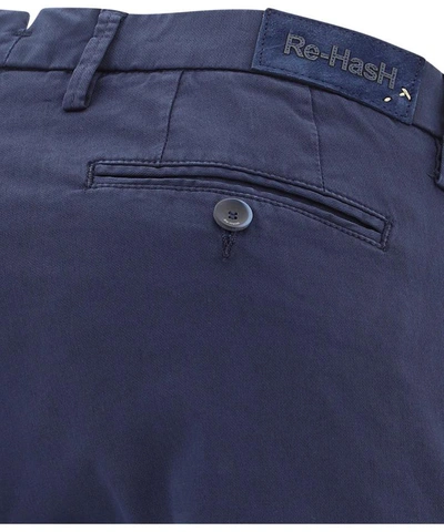 Shop Re-hash "b-muchap" Chino Shorts In Blue