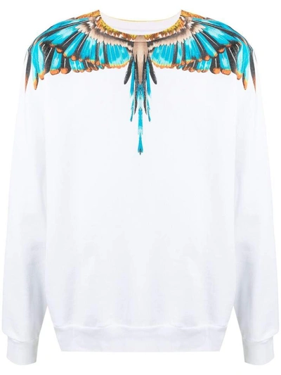 Shop Marcelo Burlon County Of Milan Marcelo Burlon Sweaters White