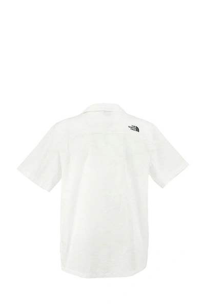 Shop The North Face Black Box - Short Sleeve Shirt In White