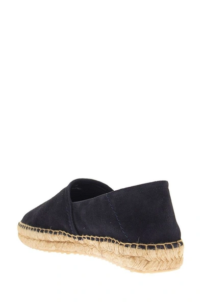 Shop Car Shoe Unlined Suede Espadrilles In Blue