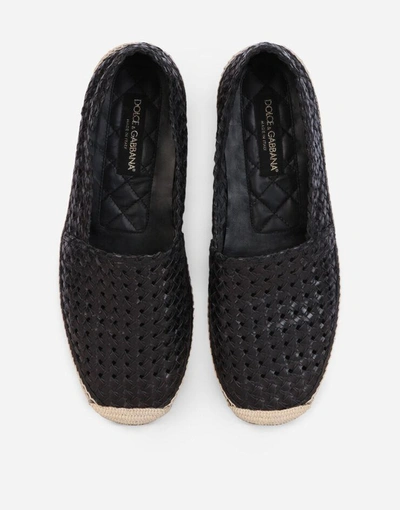 Shop Dolce & Gabbana Flat Shoes Black In Nero