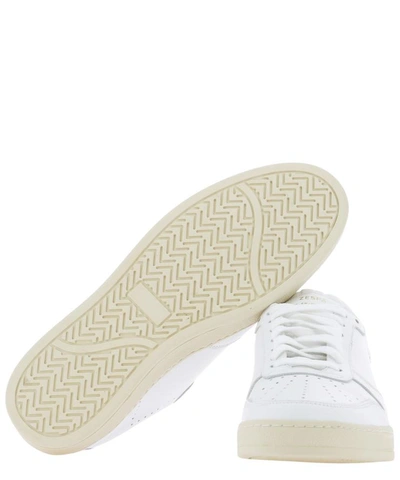 Shop Zespà "zsp23 Apla" Sneakers In White