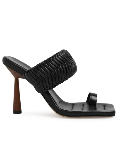 Shop Gia X Rhw Black Rosie 1 Sandals