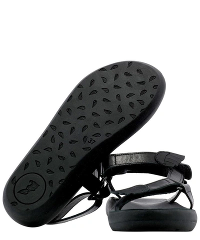Shop Ancient Greek Sandals "poria Comfort" Sandals In Black  