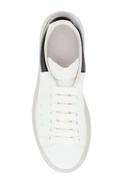 Shop Alexander Mcqueen Oversize Sole Air Sneakers In White Black