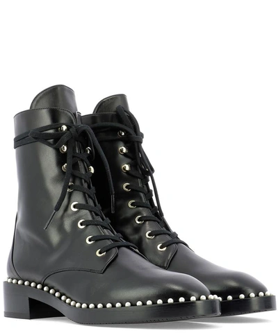 Shop Stuart Weitzman "sondra" Ankle Boots In Black  