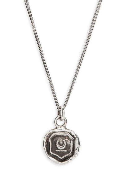 Shop Pyrrha New Beginnings Pendant Necklace In Silver